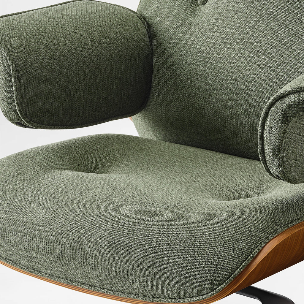 Genuine Leather Executive Office Chair - Classic Ergonomic Design