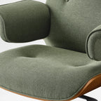 Genuine Leather Executive Office Chair - Classic Ergonomic Design