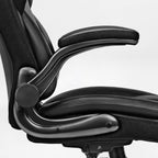 Faux Leather Home Office Chair - Ergonomic Cream