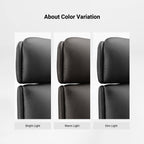 Microfiber Leather Executive Office Chair with Adjustable Headrest
