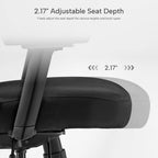 High-Back Mesh Office and Gaming Chair, Black