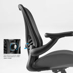 Ergonomic Office Chair - Full PU Leather Versatile Stylish Comfort