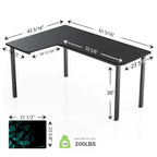 L-Shaped Office Desk (60x23)