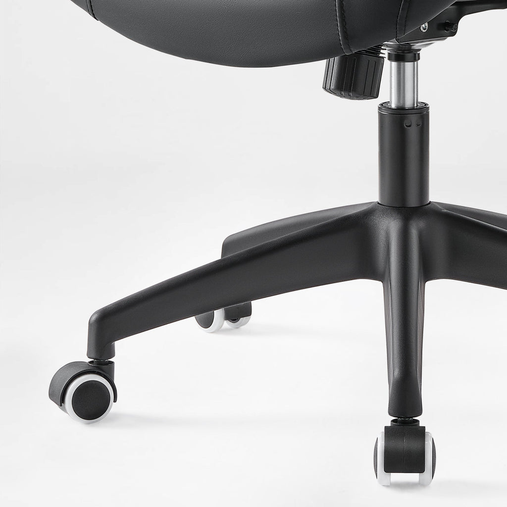 Ergonomic Office Chair - Full PU Leather Versatile Stylish Comfort