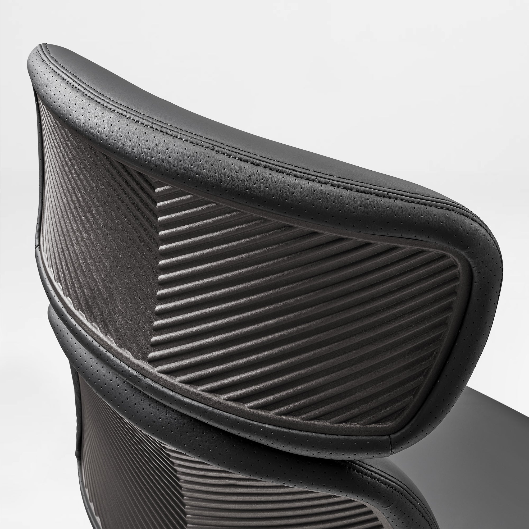 Microfiber Leather Executive Office Chair - Modern Lines Home Office