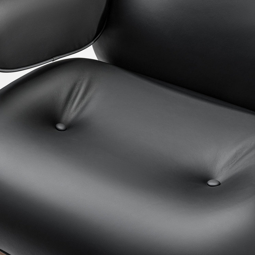 Genuine Leather Executive Office Chair - Classic Ergonomic Design