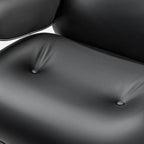 Genuine Leather Executive Office Chair - Classic Ergonomic Design