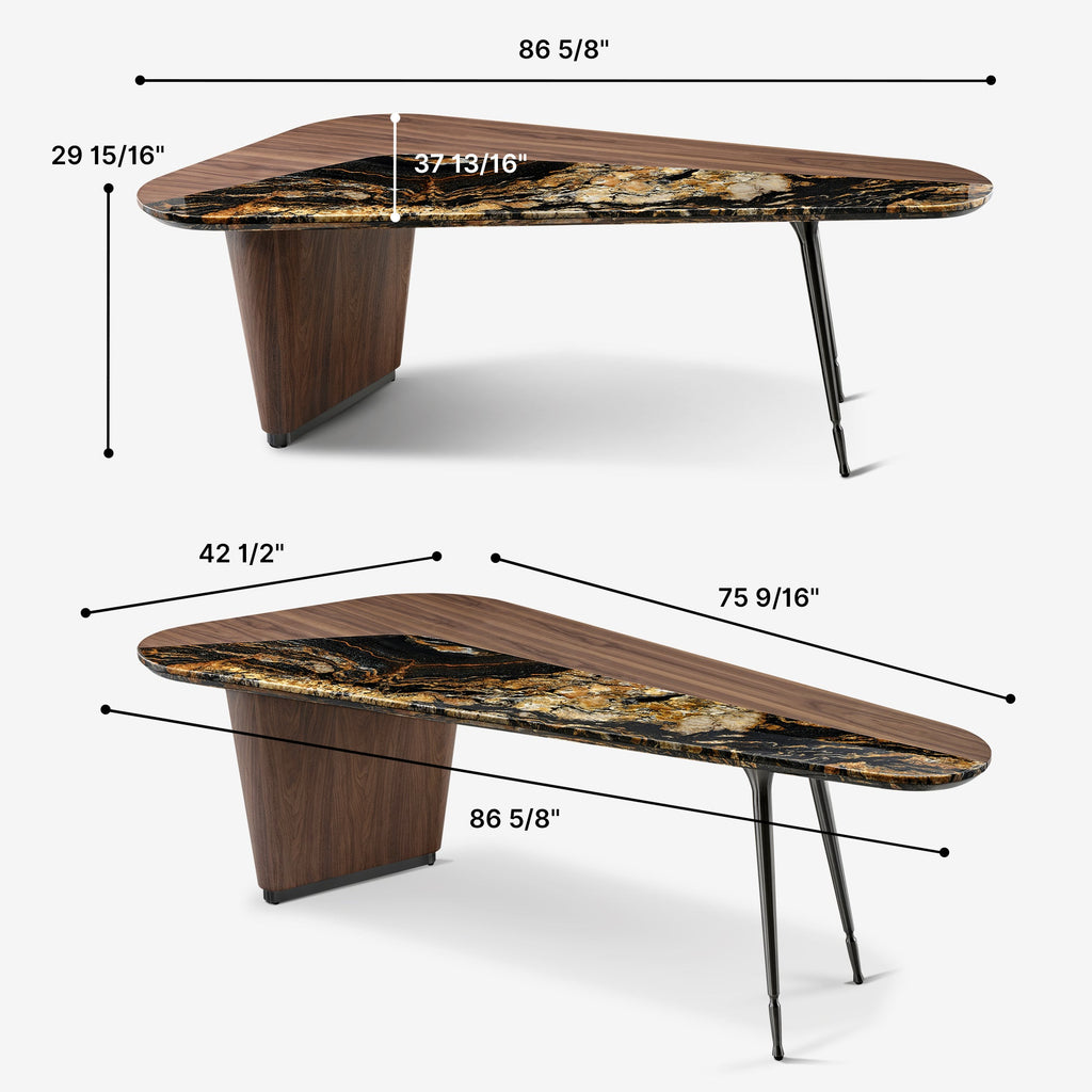 L-Shaped Gaming Desk with LED Lighting and Monitor Stand