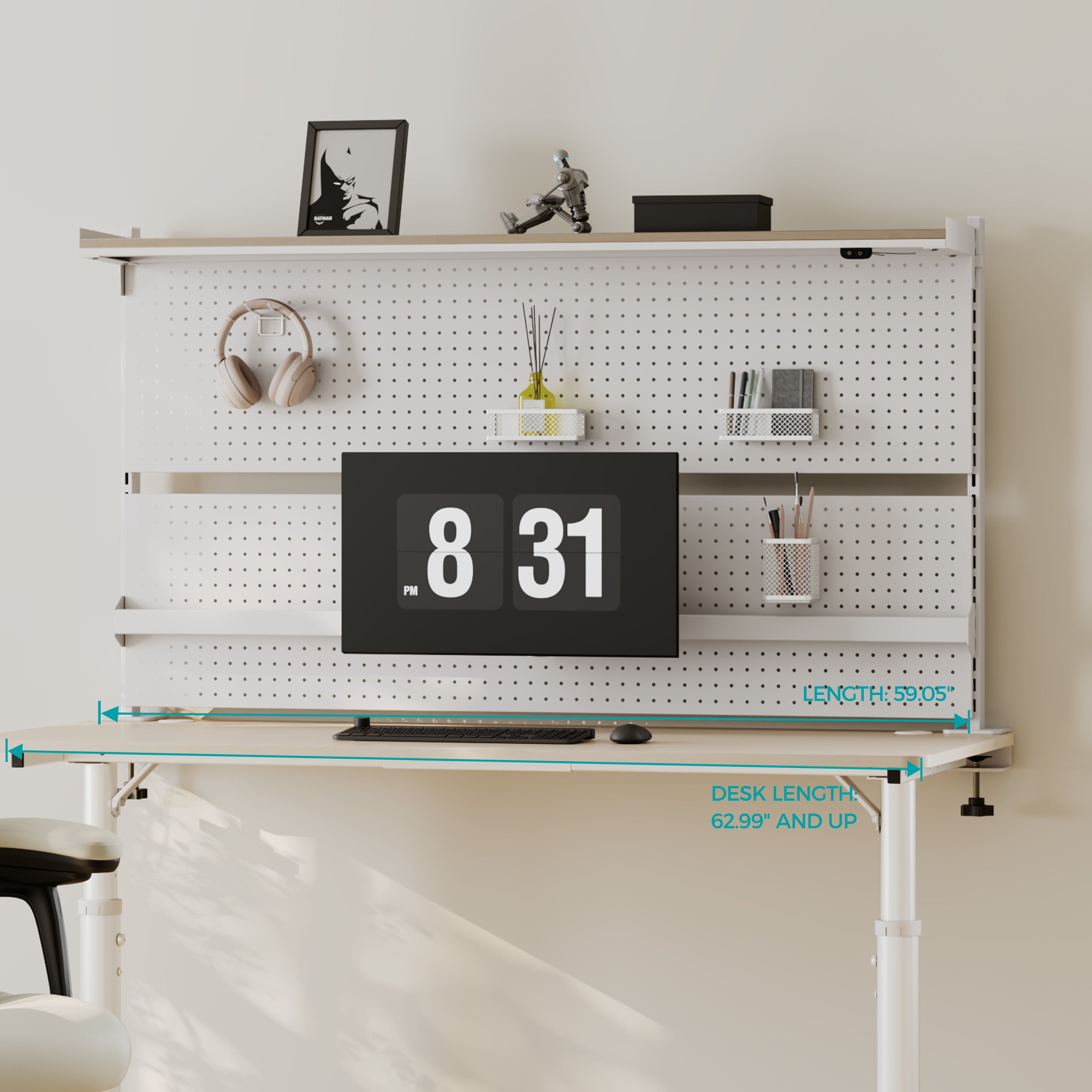 Pegboard Wall Organizer