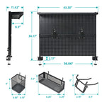 Pegboard Wall Organizer