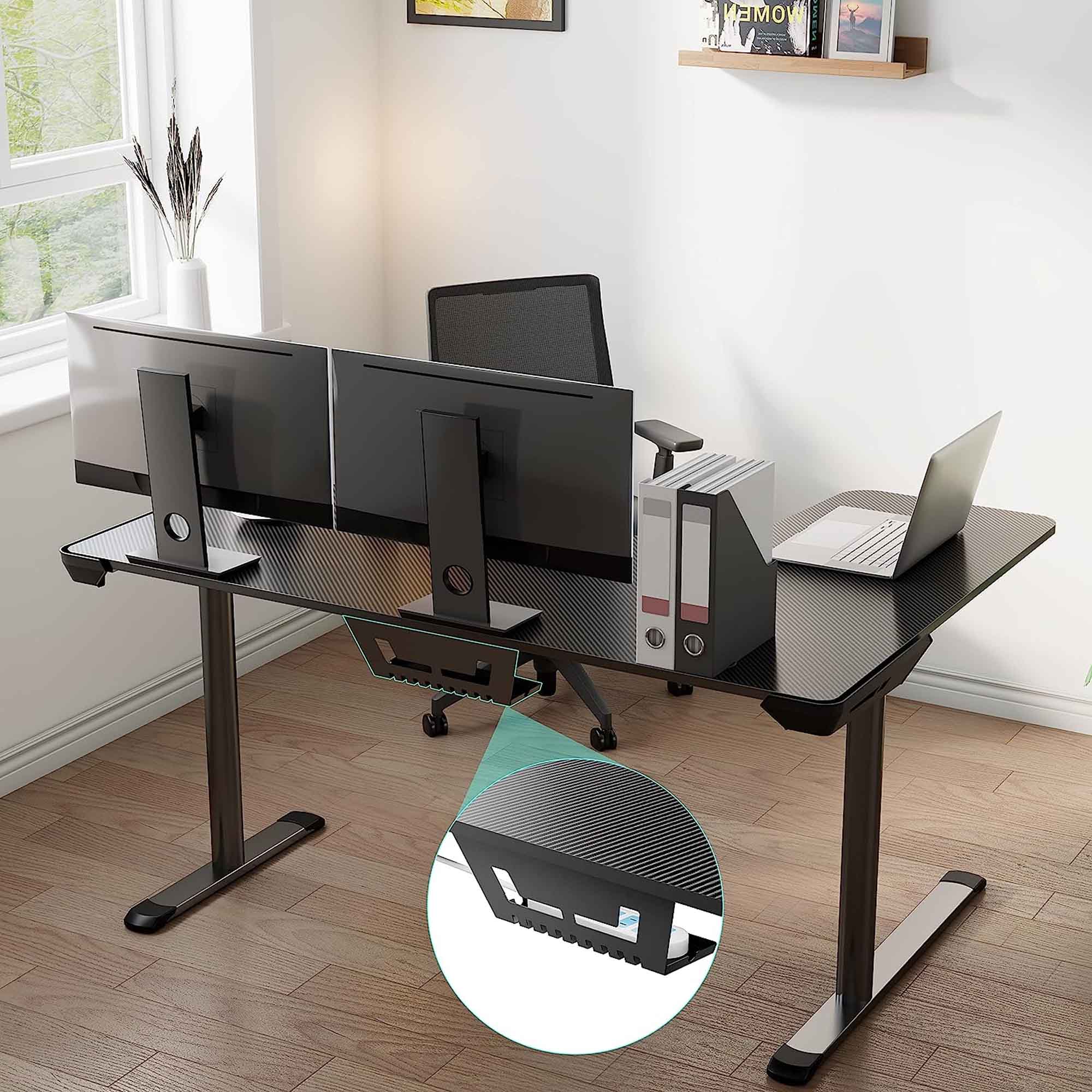 L Shaped Gaming Desk (60x24)