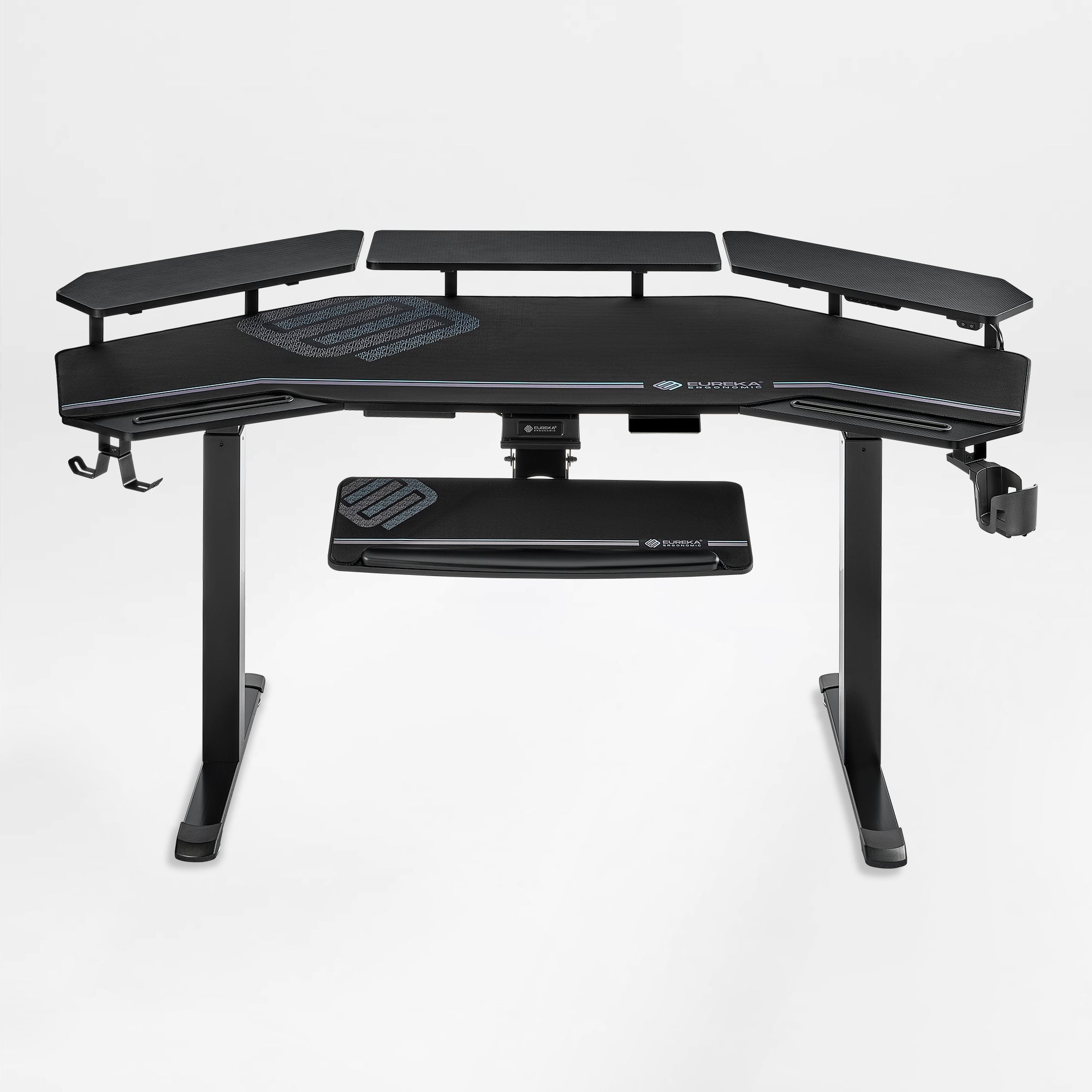 Wing-Shaped Standing Desk (72x23)