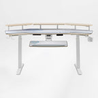 Wing-Shaped Standing Desk (72x23)