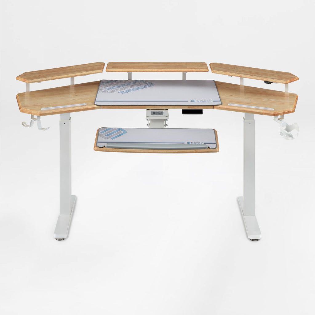 Wing-Shaped Standing Desk (72x23)