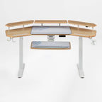 Wing-Shaped Standing Desk (72x23)