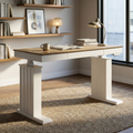 Electric Standing Desk with Drawer and Shelf, Black