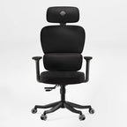 High-Back Mesh Office and Gaming Chair, Black