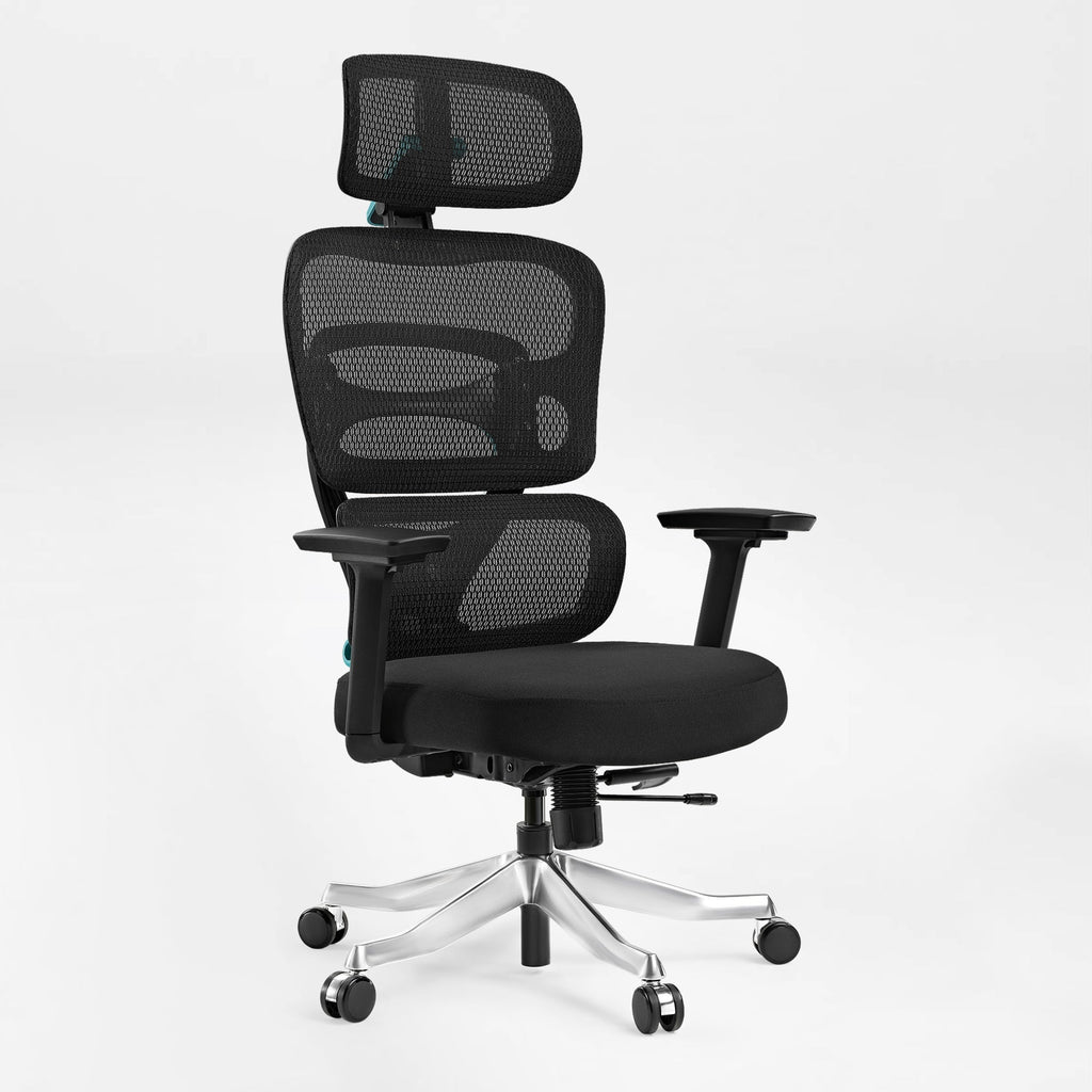 High-Back Mesh Office and Gaming Chair, Black