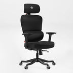 High-Back Mesh Office and Gaming Chair, Black