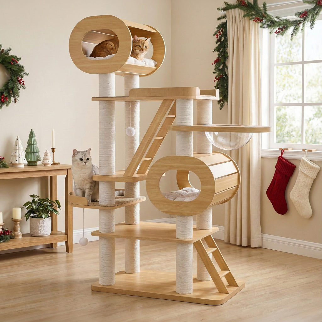 76'' Extra Large Multi-Cat Tree Tower