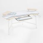 Wing-Shaped Studio Desk (73x23)