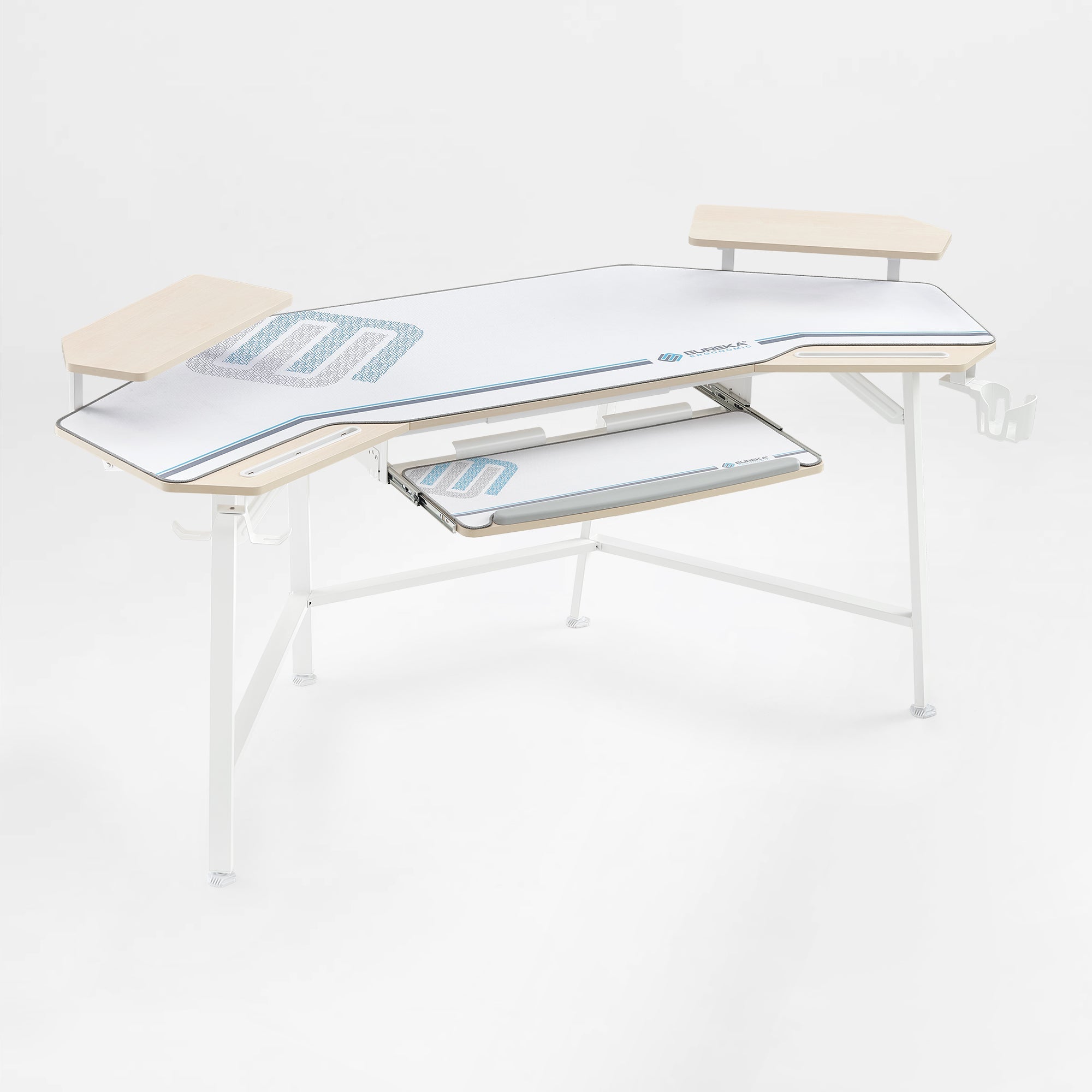 Wing-Shaped Studio Desk (73x23)