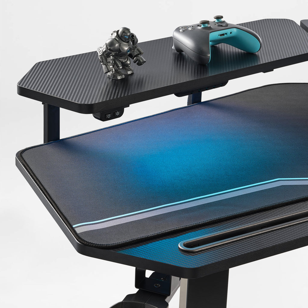 Wing-Shaped Standing Desk (72x23)