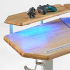 Wing-Shaped Standing Desk (72x23)