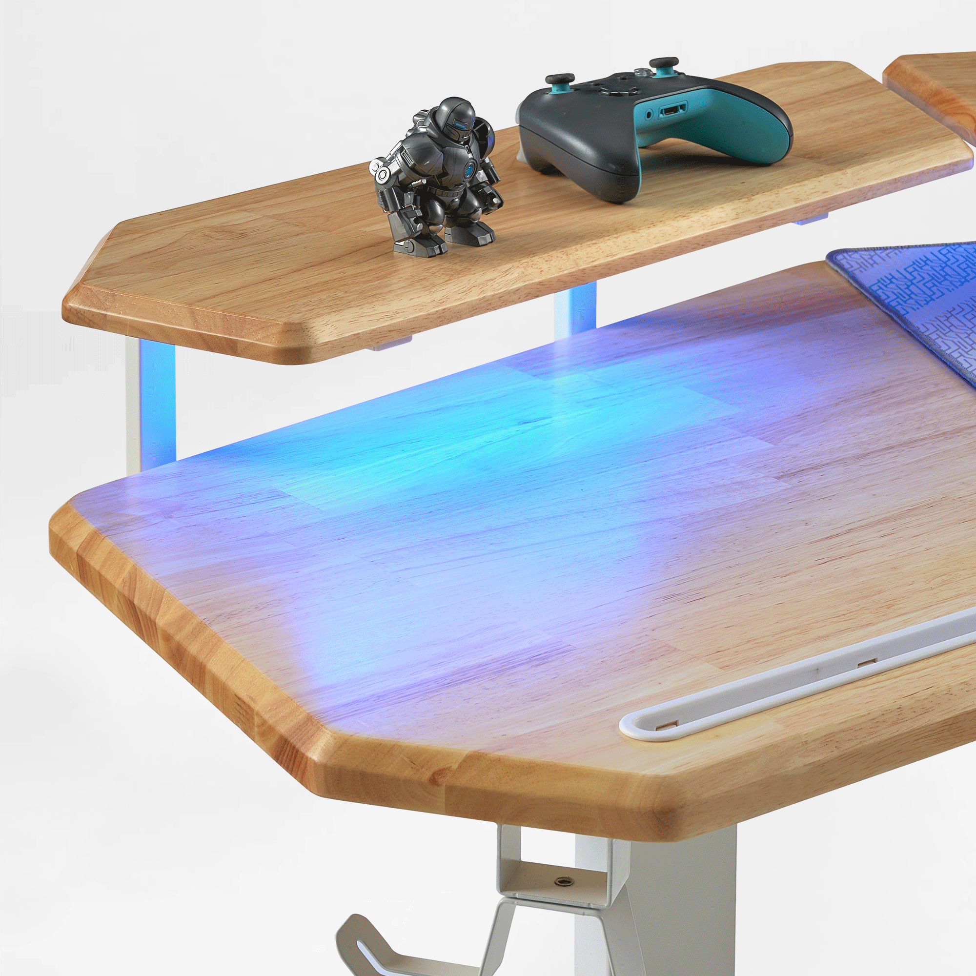 Wing-Shaped Standing Desk (72x23)