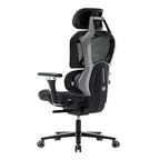 Racing-Style Gaming Chair with Headrest and Lumbar Pillow, Black and Red