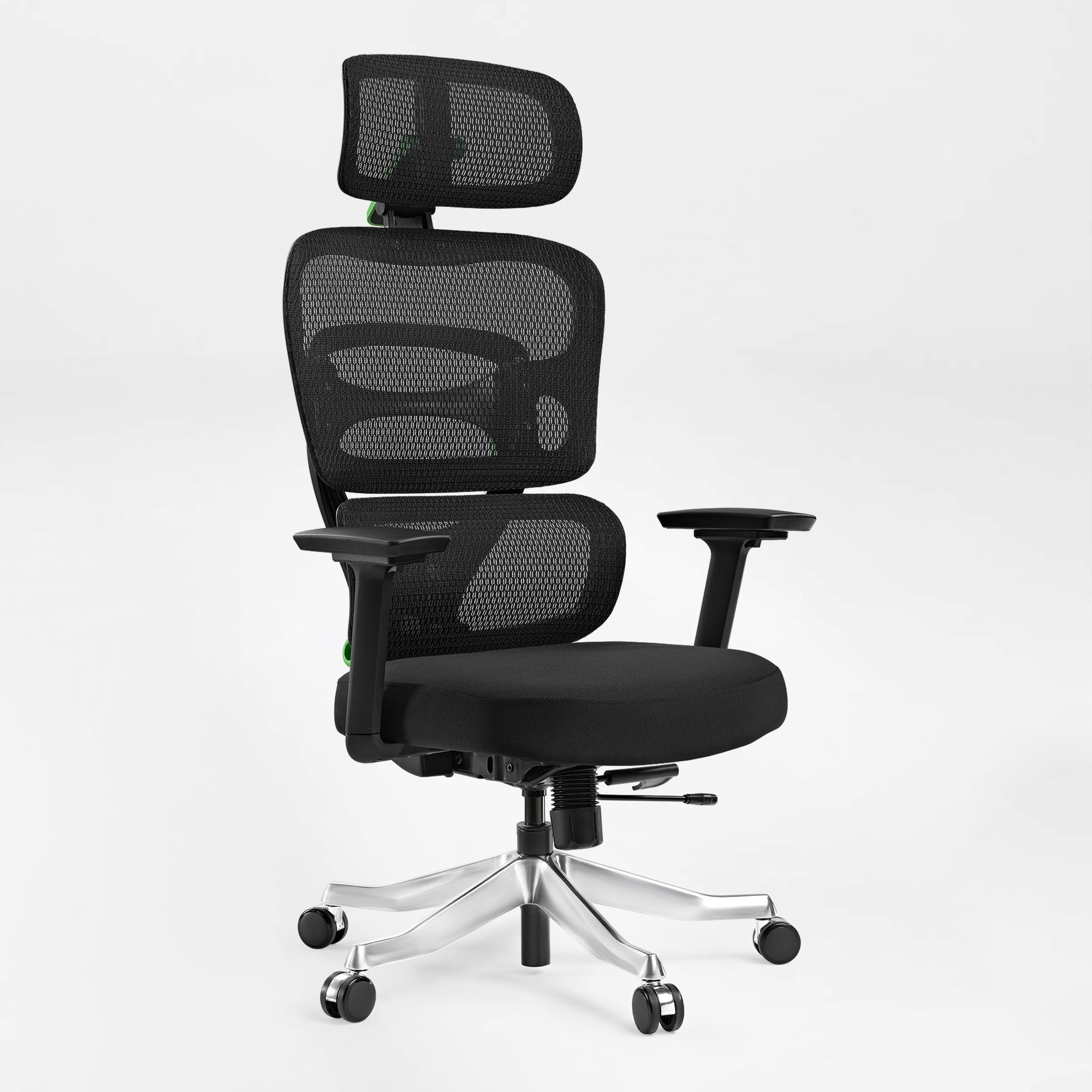 High-Back Mesh Office and Gaming Chair, Black