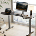Curved Standing Desk (70x39)