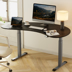 Bureau debout incurvé (70x39)