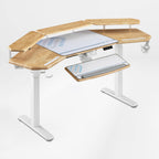 Wing-Shaped Standing Desk (72x23)