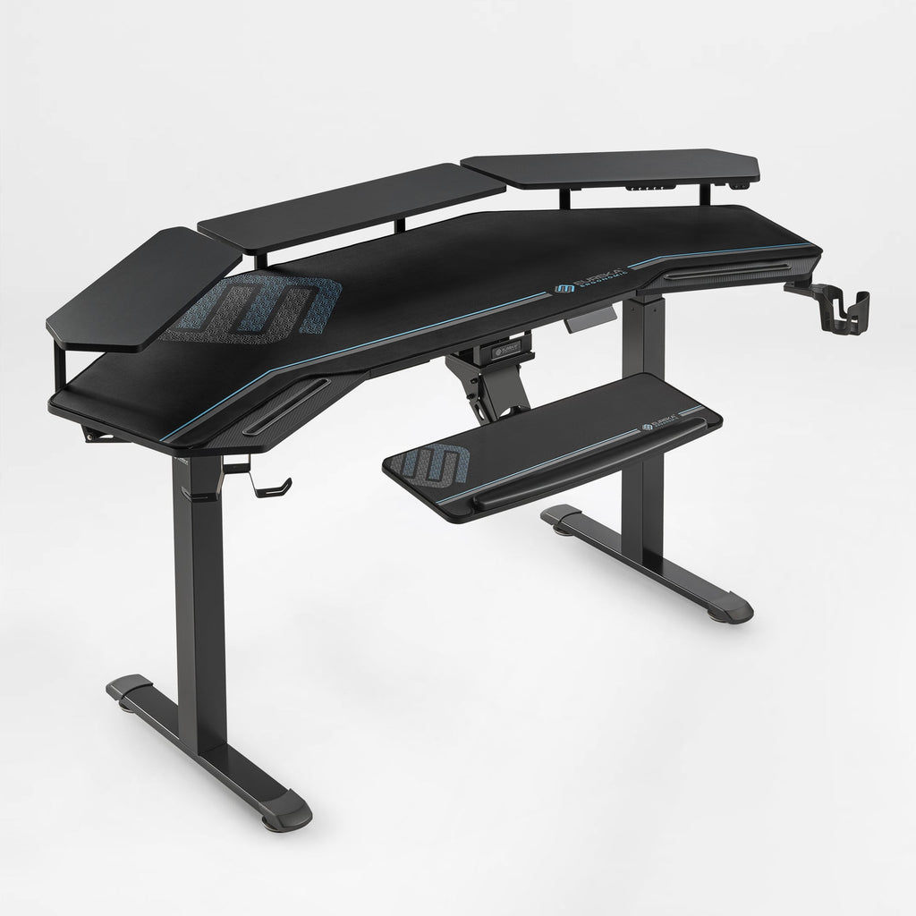 Wing-Shaped Standing Desk (72x23)