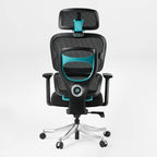 High-Back Mesh Office and Gaming Chair, Black