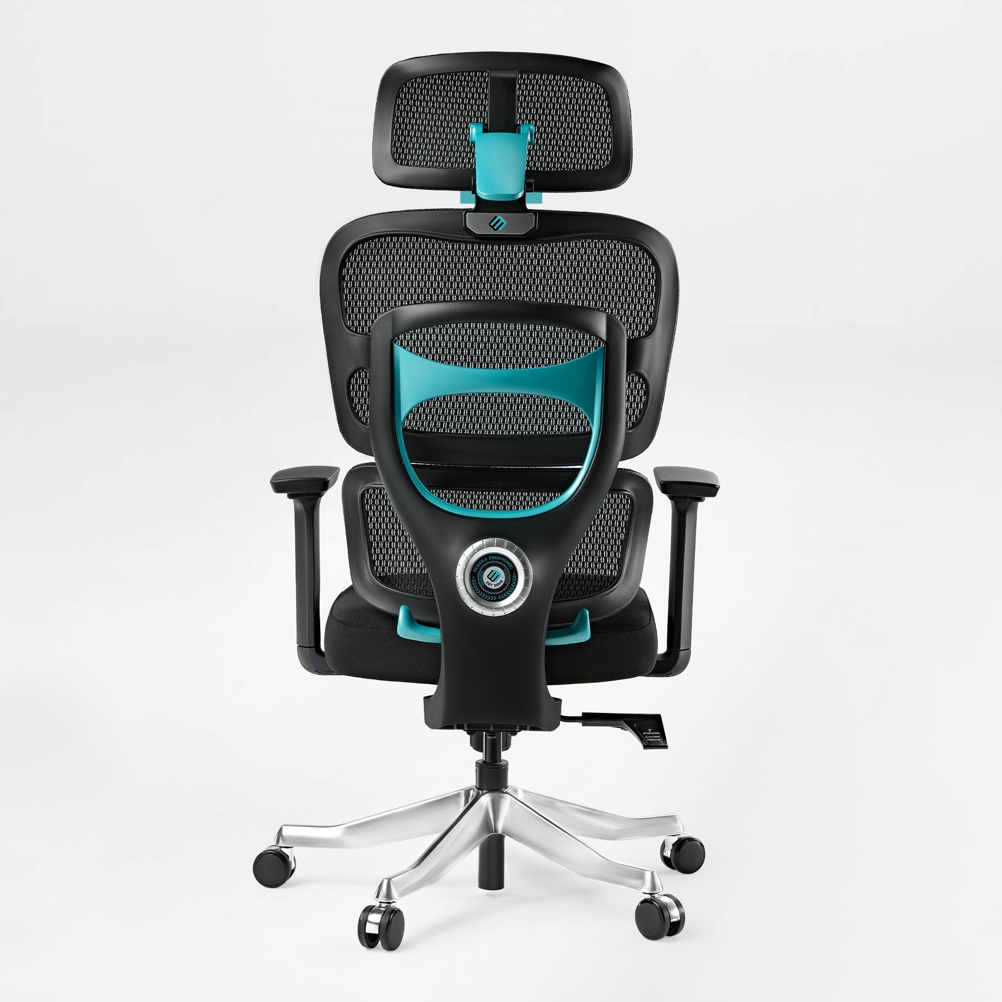 High-Back Mesh Office and Gaming Chair, Black