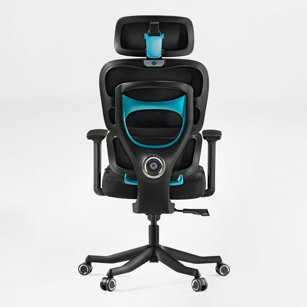 High-Back Mesh Office and Gaming Chair, Black