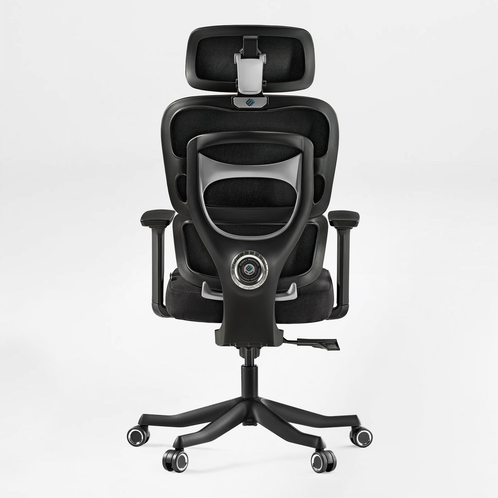 High-Back Mesh Office and Gaming Chair, Black