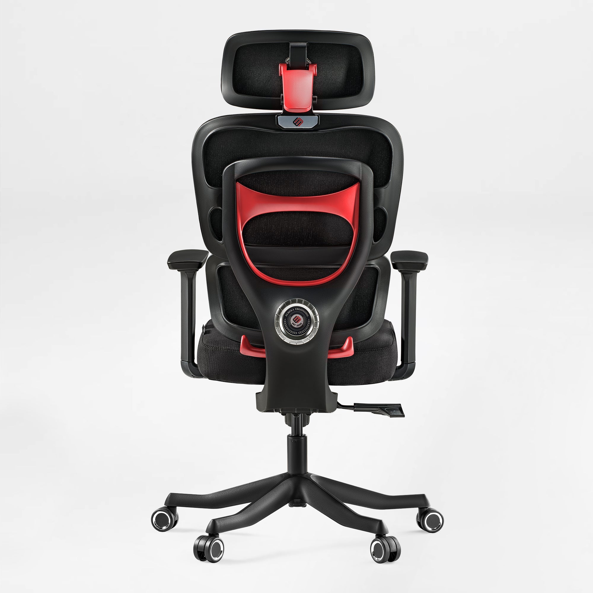 High-Back Mesh Office and Gaming Chair, Black