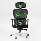 High-Back Mesh Office and Gaming Chair, Black