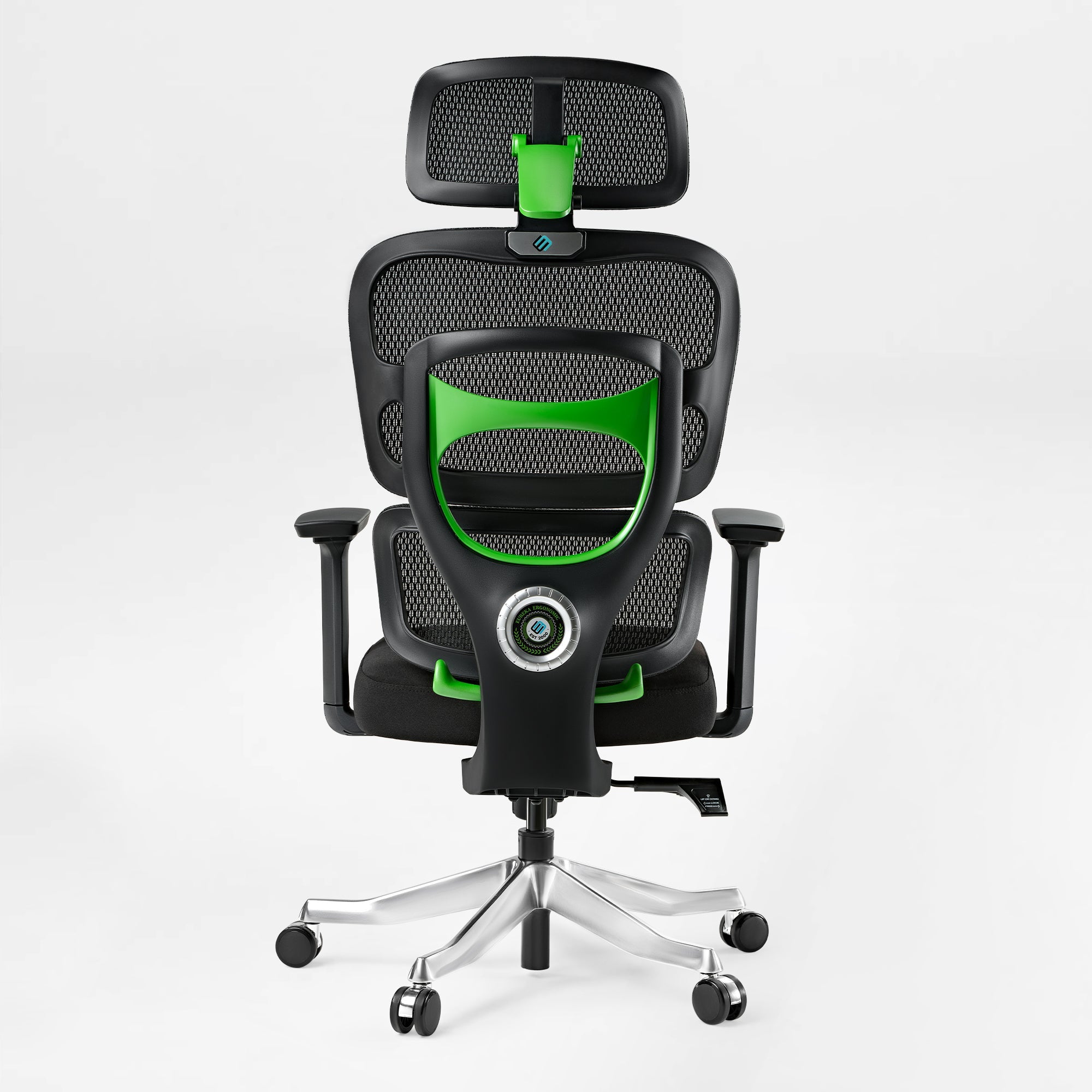 High-Back Mesh Office and Gaming Chair, Black
