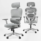 High-Back Mesh Office and Gaming Chair, Black