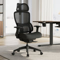 Ergonomic Office Chair - 3D Adaptive Lumbar Support Adjustable