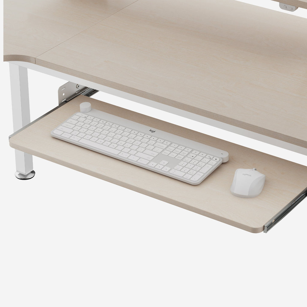 Tiroir clavier coulissant