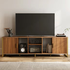 70'' LED Light TV Stand Media Console