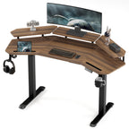 Wing-Shaped Standing Desk (63x23)