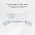 Wing-Shaped Standing Desk (72x23)