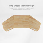 Wing-Shaped Standing Desk (72x23)