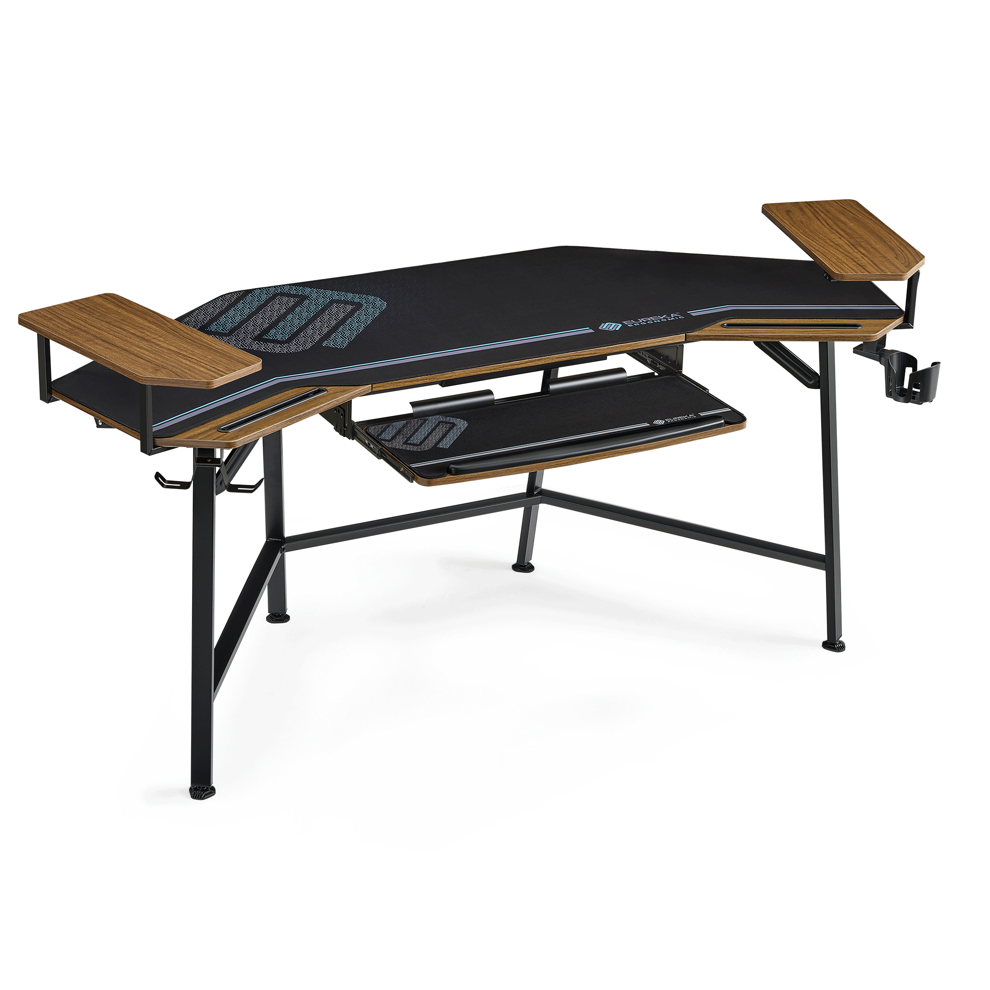 Wing-Shaped Studio Desk (73x23)